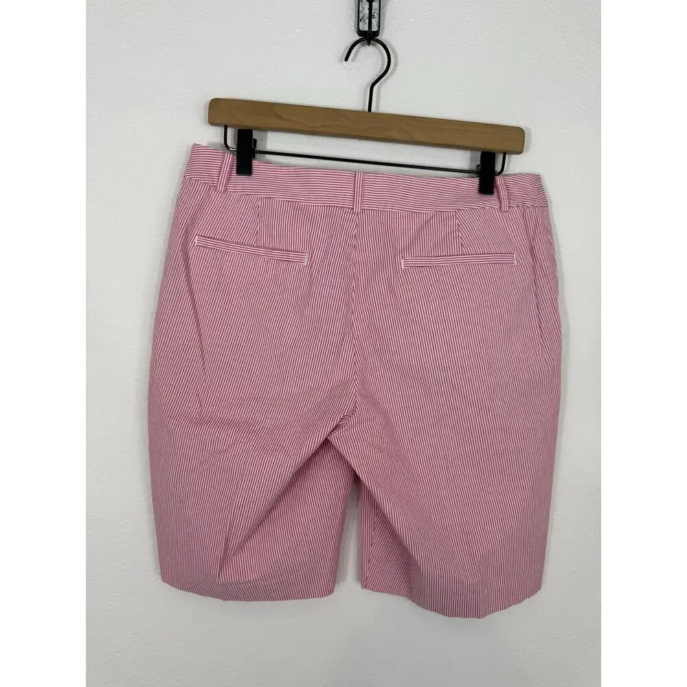 Ralph Lauren Active Pinstripe Bermuda Shorts Size 8 - Picture 3 of 4